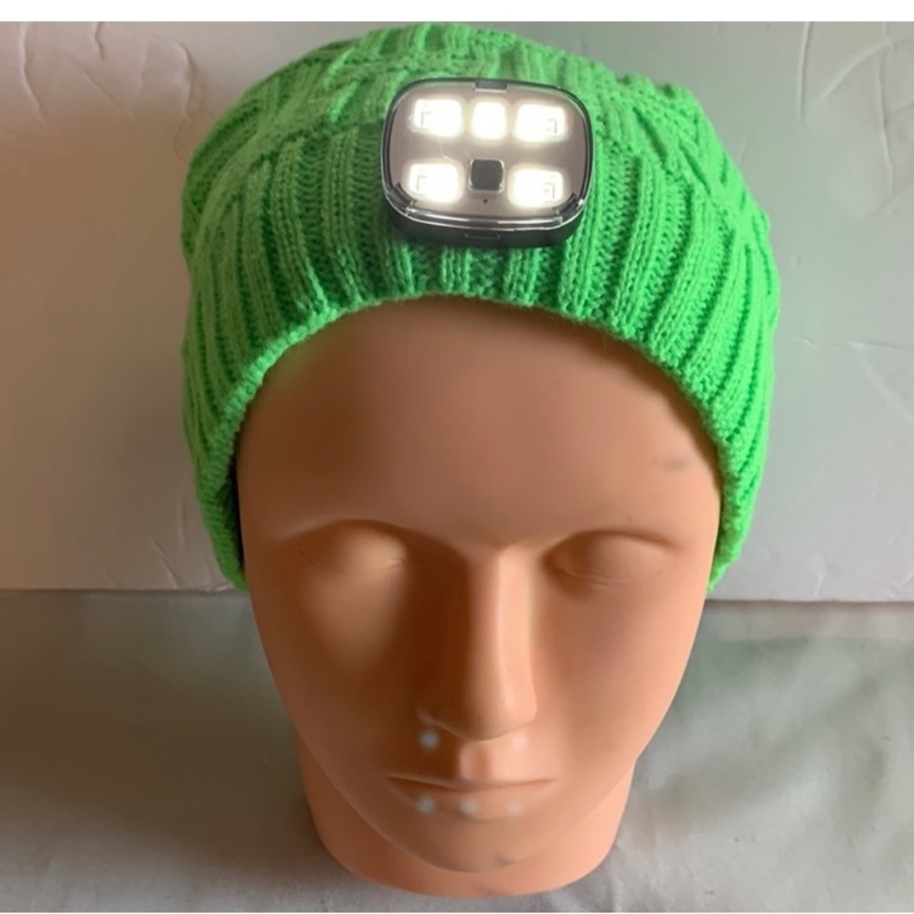 Set Of Two Zennutt Beanie Hat For Men 3 Led Light… - image 8